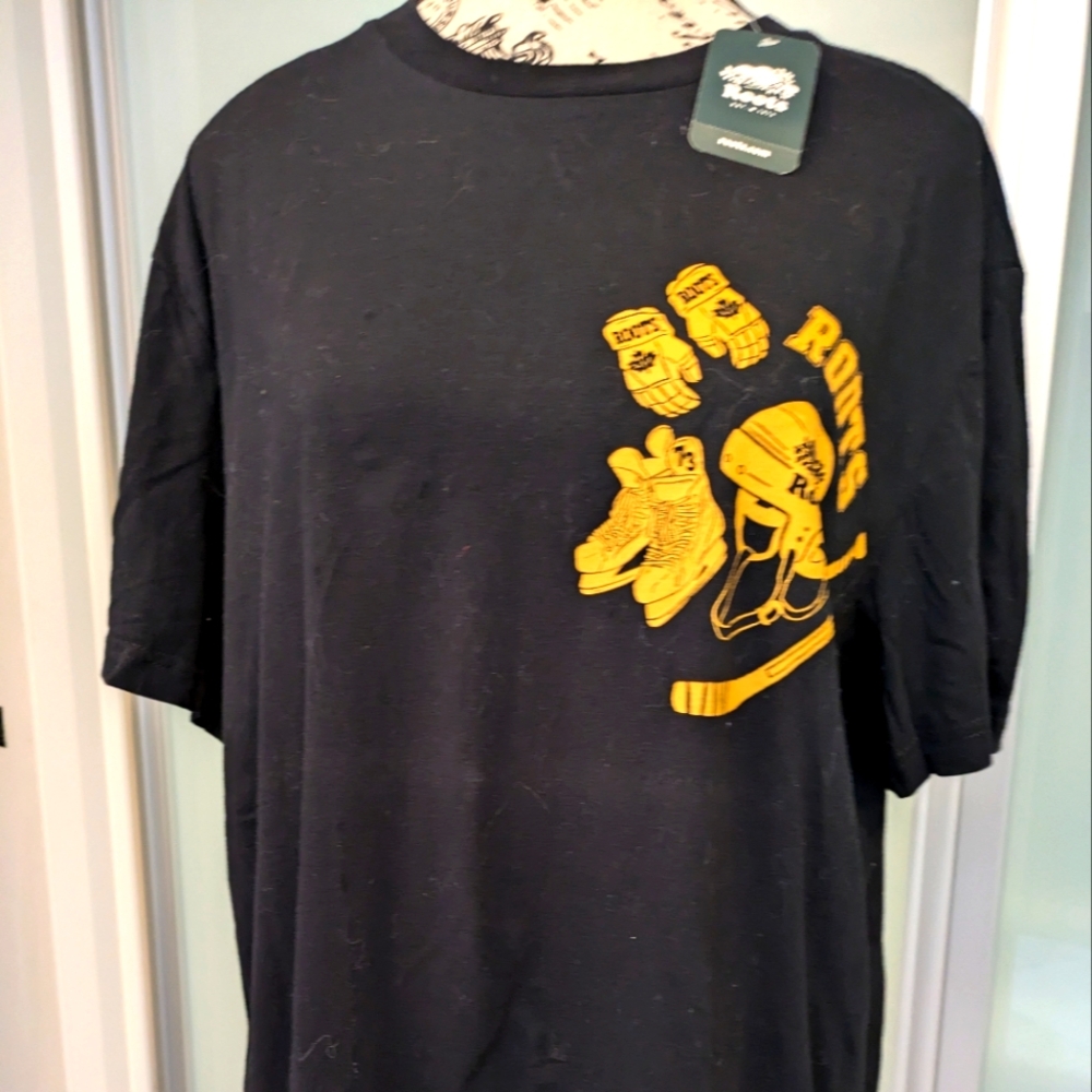 Men's Roots T-shirt NWT - Picture 5 of 5